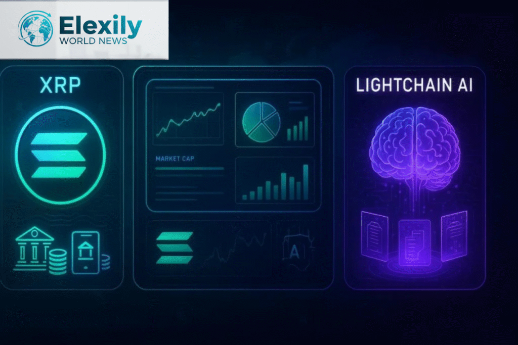 xrp solana lightchain ai cryptocurrency comparison